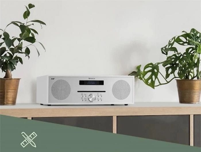 Медиацентр Auna Silver Star-Fm/CD/Bt/DAB(Германия)