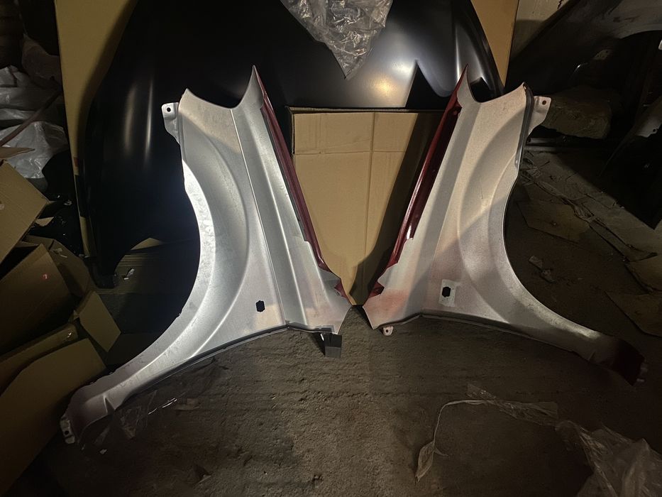 Крило Червоне Крыло Т250 Бордовое Aveo Шевроле Авео Ціна одного