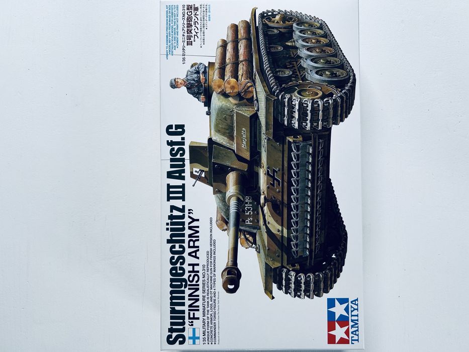 Czołg Stug lll G Finland model do sklejania Tamiya 35310