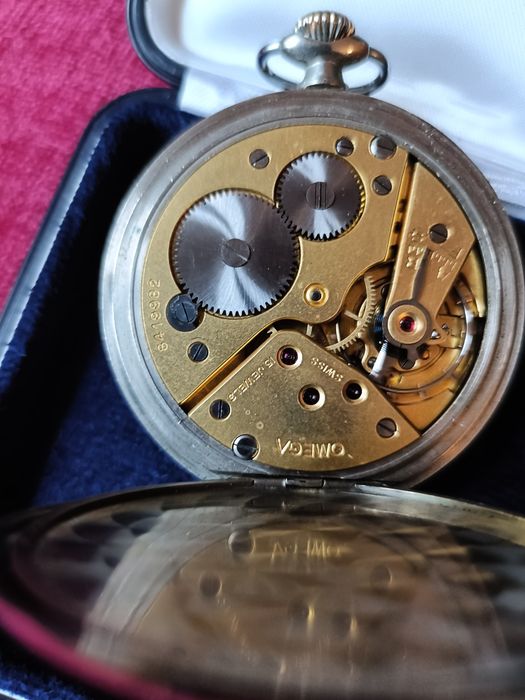 Zegarek Omega mechaniczny kieszonkowy