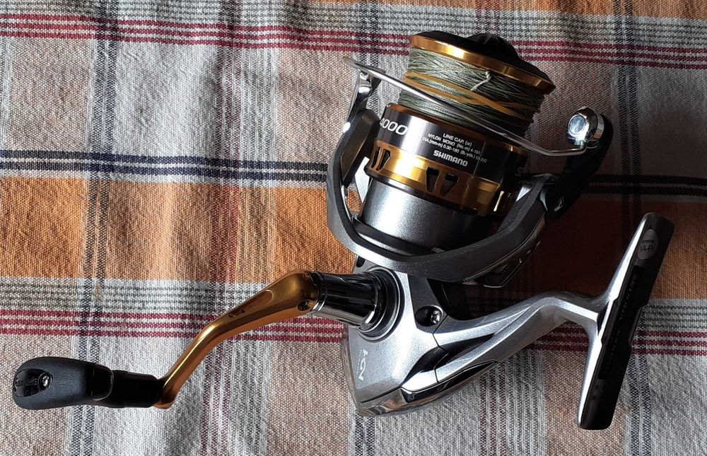 Cana de Pesca Spinning + Carreto de Pesca Shimano