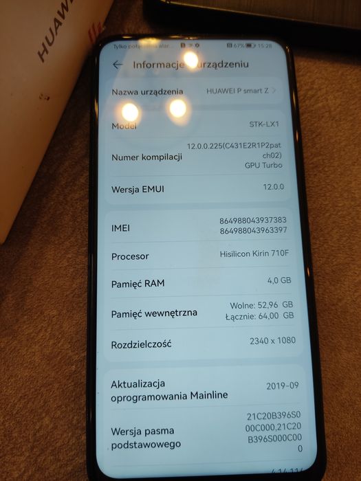 Huawei P Smart Z Stan idealny 4GB 64GB