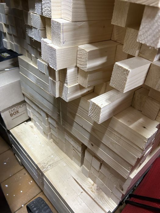 Брусок, рейка 3см х 4см гимбльовані