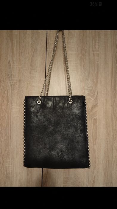 Torebka shopperka czarna