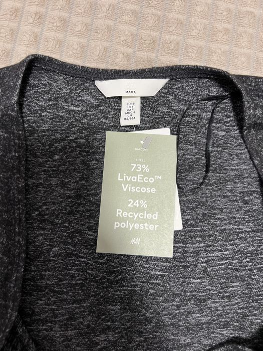 Кофта блуза для вагітних h&m нова розмір с