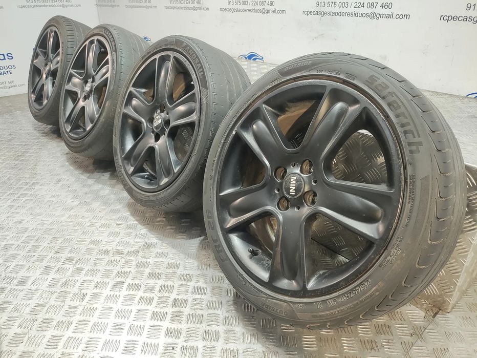 Conjunto de jantes 17 originais BBS 4474 Mini Cooper S R56 7J ET48