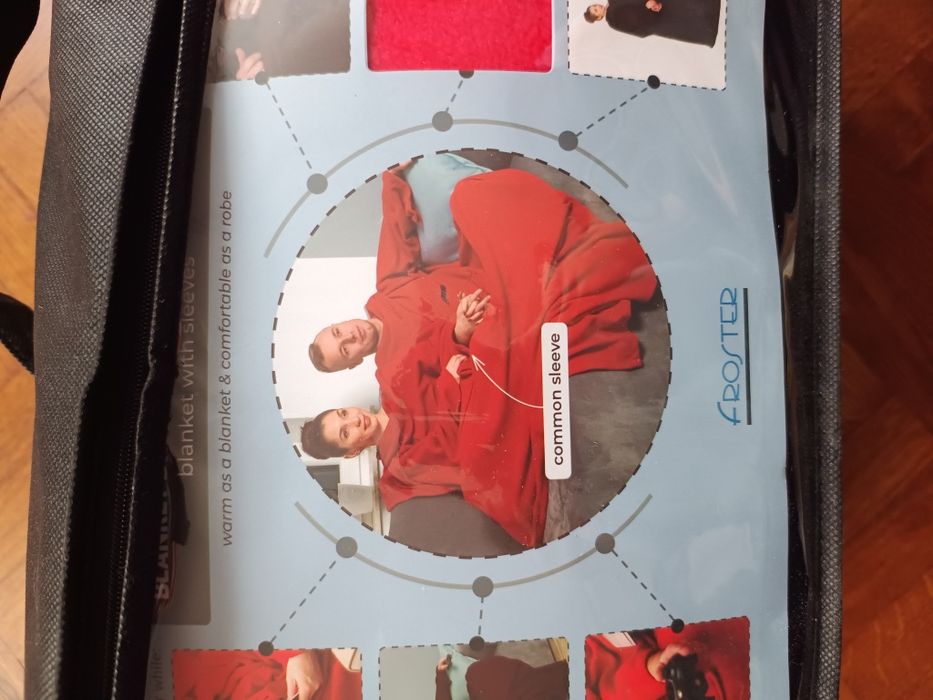 Kocyk-szlafrok dla pary