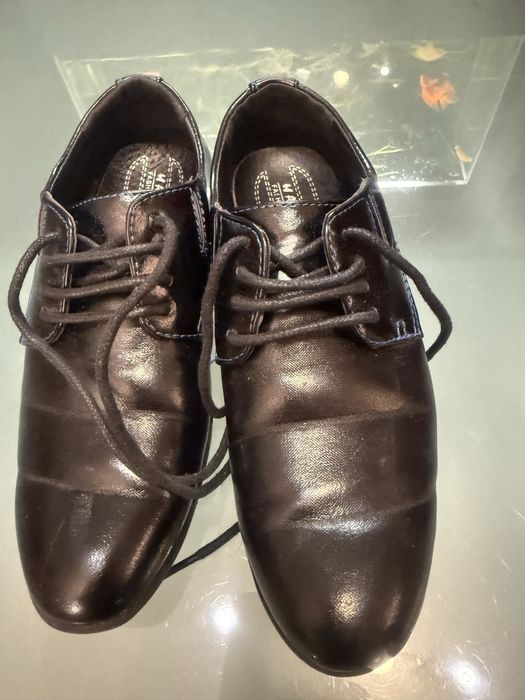 Buty chlopiece do garnituru , wizytowe, lakierowane , komunii rozm 36