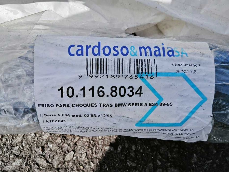 Frisos para-choques BMW E34