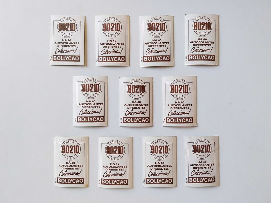 11 cromos BEVERLY HILLS 90210 | Bollycao lote ou venda avulso