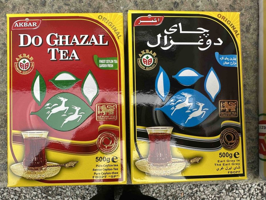 Чай Akbar 500гр листовий/24шт ящ