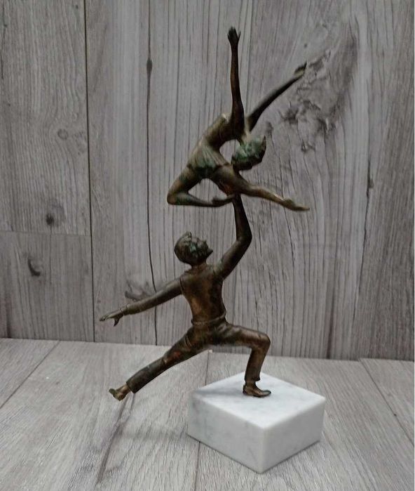 Статуетка "Гімнасти"  (бронза , СРСР)