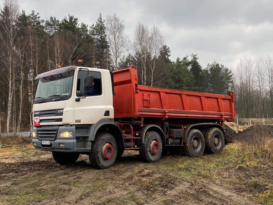 Transport kruszyw dolomit EHZ piasek koparko-ładowarka wyburzenia