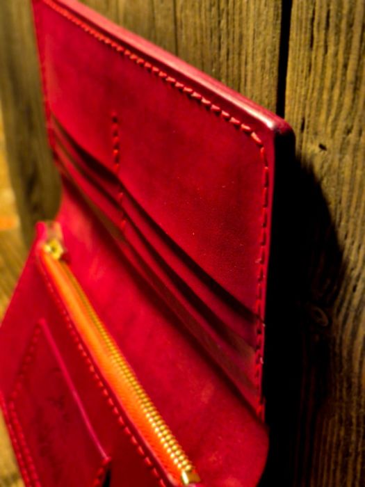 Portfel skórzany handmade