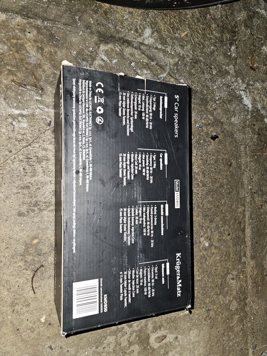 Głośniki Kruger&Matz 130mm 13cm