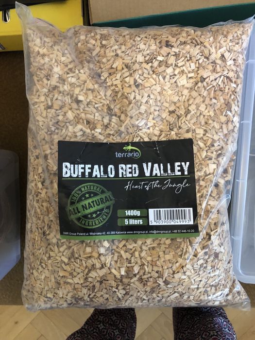 Ściółka terrarystyka buffalo red valley 5litrów