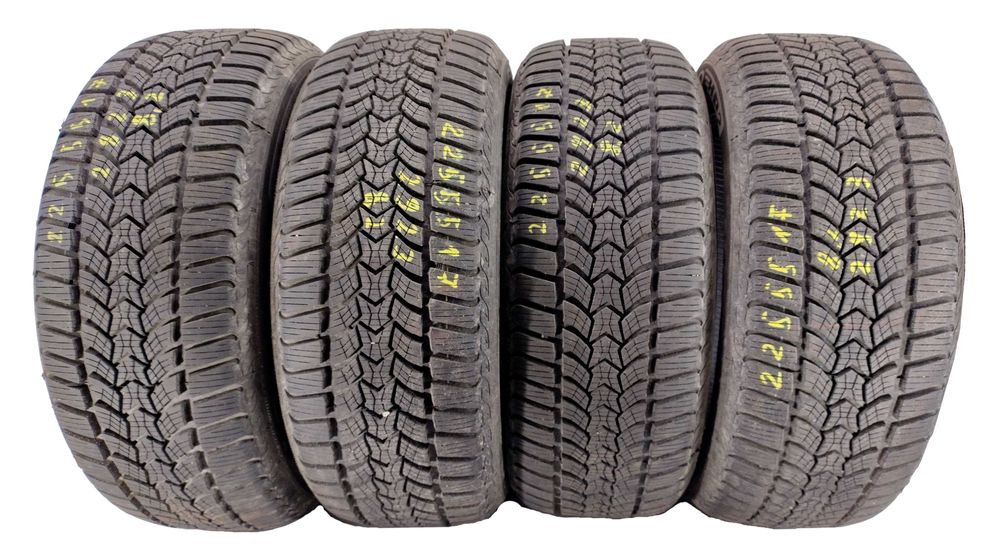 4x 225/55 R17 Dębica HP2 opony zimowe 8 mm / 23r.  montaż kurier