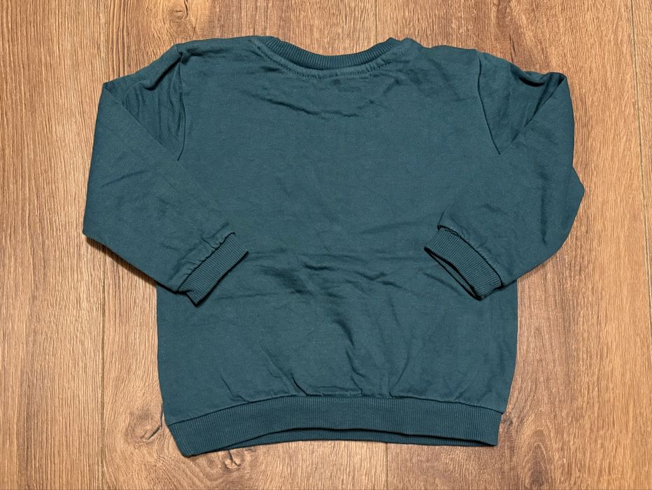 Ciemno zielona bluza chłopięca So Cute r. 92 98 bluzka jeż jeżyk