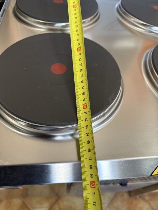 Fogão industrial eletrico 4 queimadores  alto rendimento   NOVO