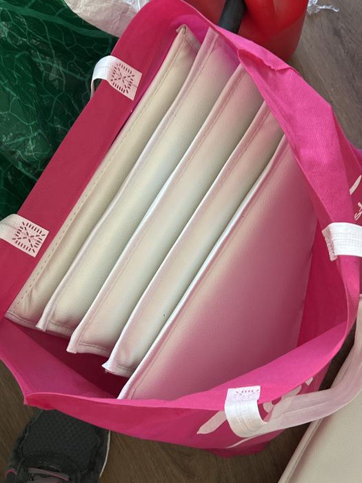 6x Almofada branca 30x30