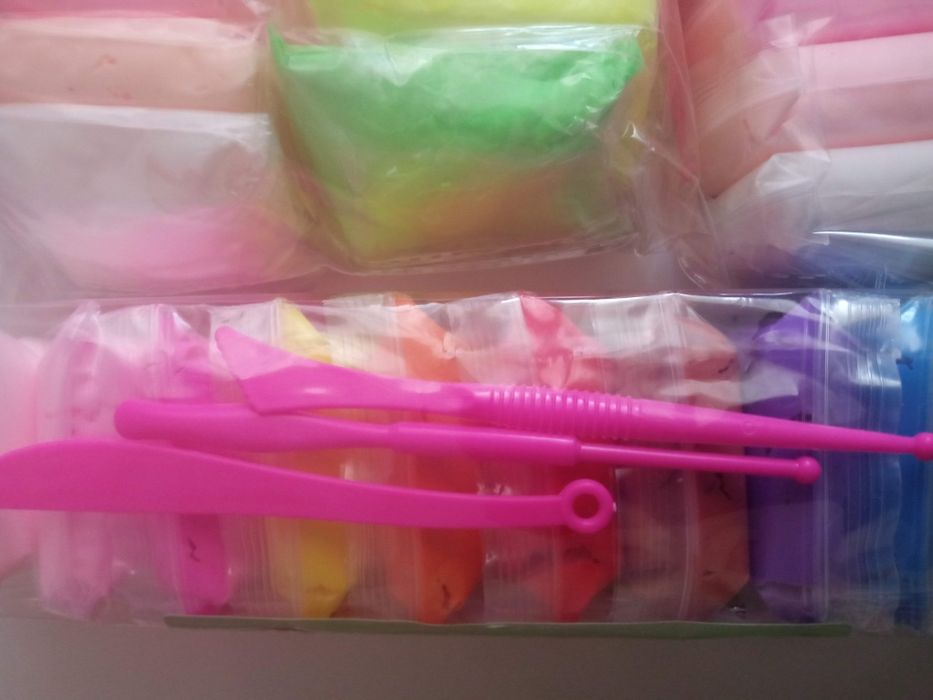 Легкий воздушный пластилин для лепки