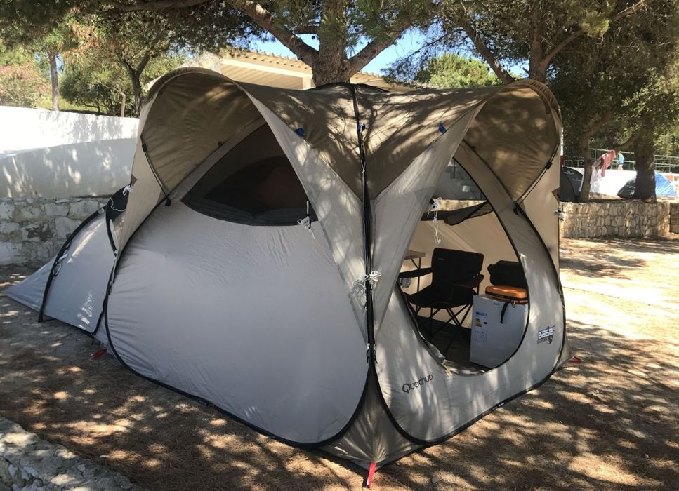 Tenda Quechua Base Seconds 4.1 (Montagem 2 Segundos) - 4 Pessoas
