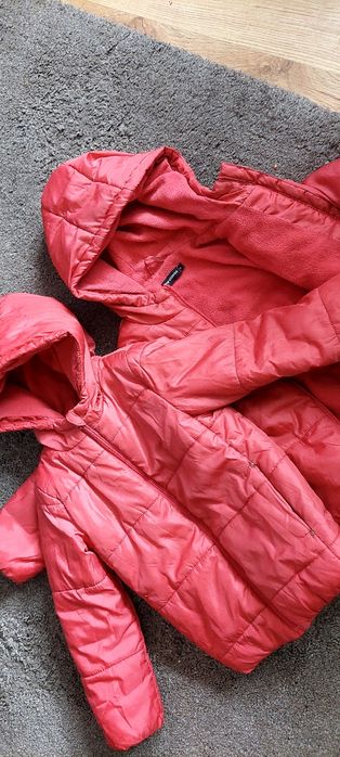 Kurtka ocieplana na polarze  8,10 lat