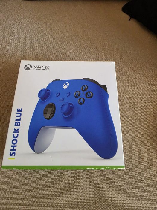 Comando Xbox Series X|S / PC - Shock Blue (Original + Caixa)