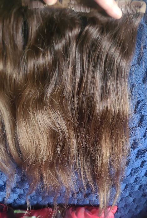 Foxt locks włosy 100% naturalne premium bezszwowe clip in