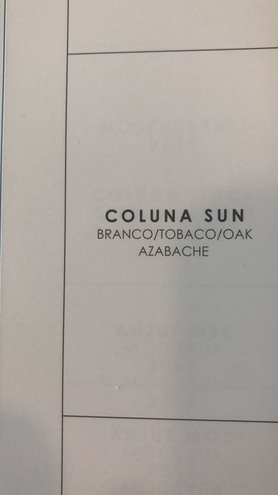 Armário coluna de casa de banho