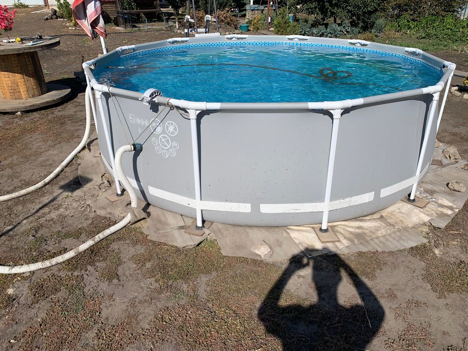 Каркасный бассейн Интекс 366х100 10 кубов