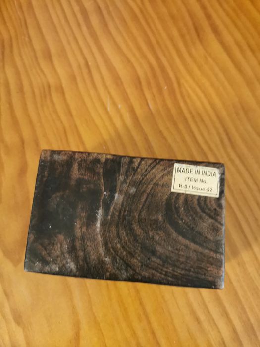 Caixa retangular madeira pura decoração em chapa