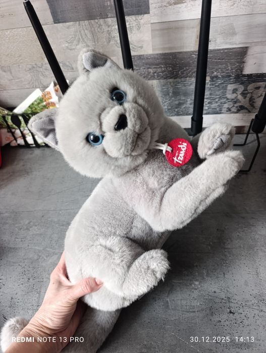 Котик м'яка іграшка