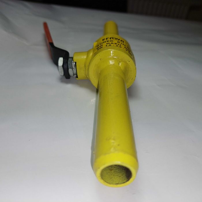 Zawór kulowy do wspawania DN15 PN16-40 GAZ   EFAWA
