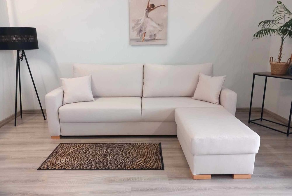 Kanapa Senator w beżowych odcieniach