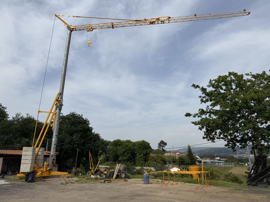 Grua automontante potain hd 21 A