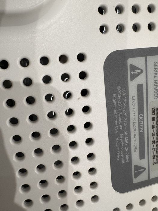 Sonos amp e connect gen1