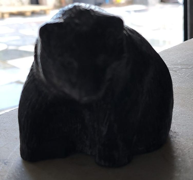 Estatueta em pedra-sabão