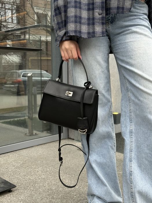 Сумка жіноча Balenciaga Rodeo Mini Black/Silver