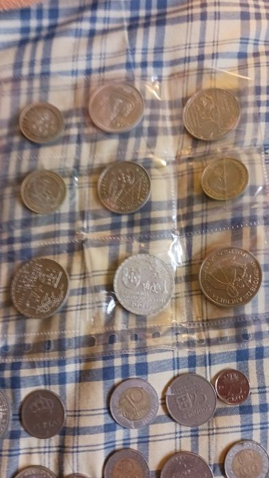 Moedas antigas escudos