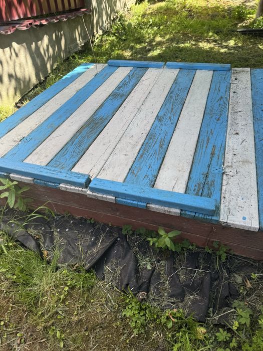 Пісочниця деревяна