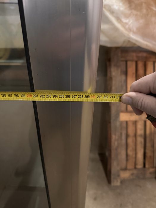 Vitrina expositora aluminio