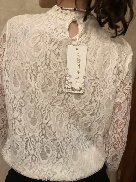 Блуза нова ажурна l/xl
