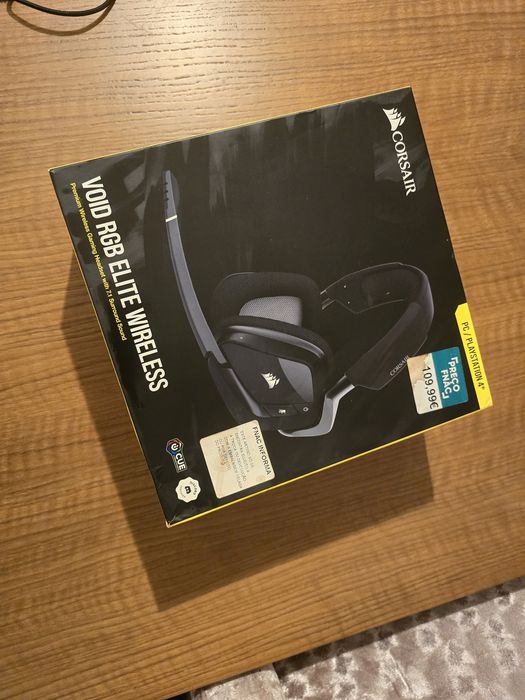 Headset Corsair void rgb elite wireless 7.1 surround