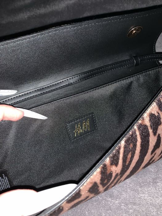 Леопардовий жіночий клатч H&M