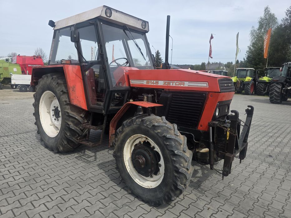 Ciągnik rolniczy Zetor 8145 z Niemiec,  przedni tuz wom