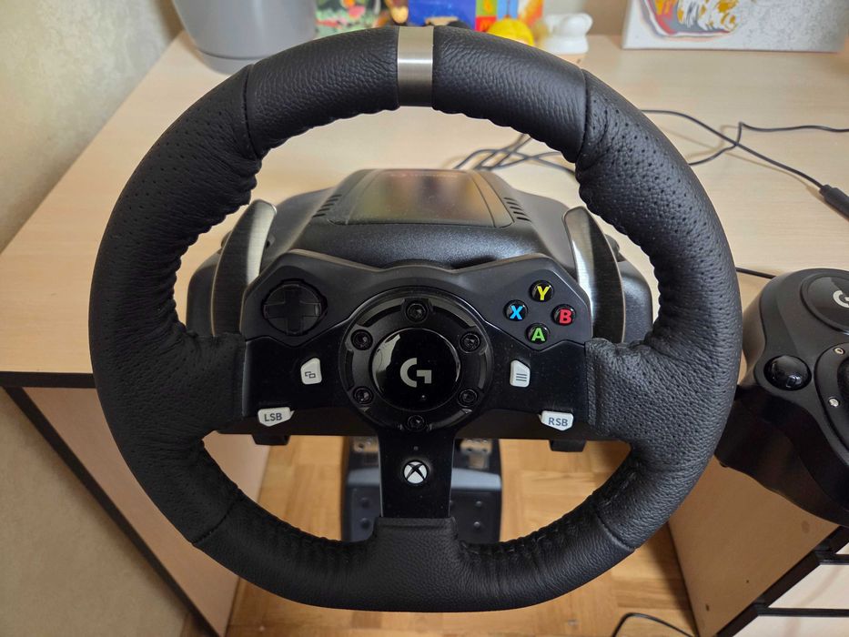 Дротове кepмo Logitech G920 Driving Force PC/Xbox + Shifter (1 рік гарантії)
