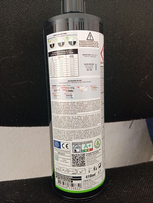 Caixa de Bucha Química Epóxi PECOL Special 410ml