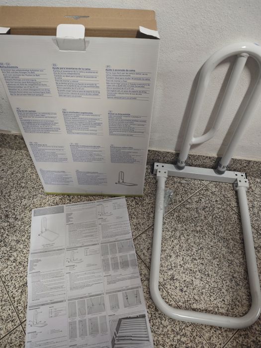 Ferro de auxílio para levantar da cama