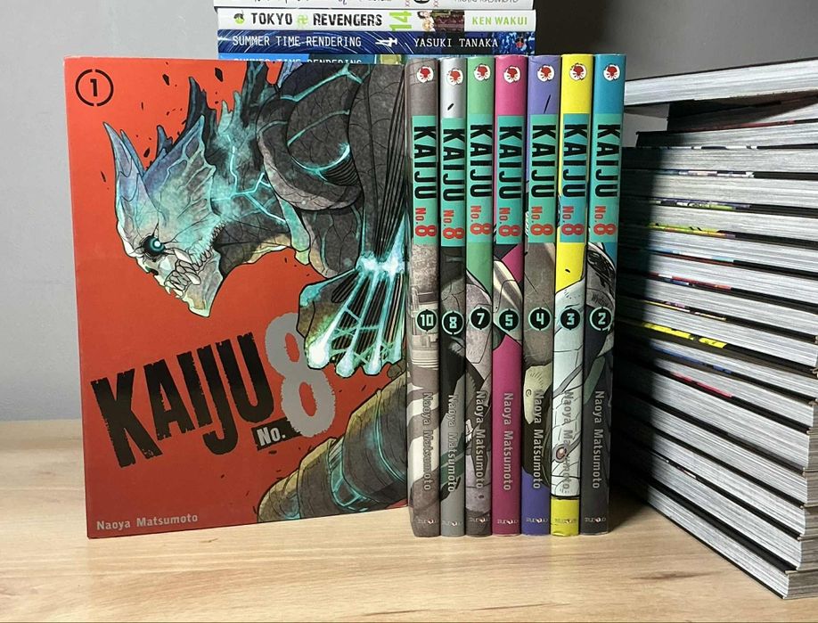 Manga Kaiju no. 8 tomy 1-5, 7-8, 10